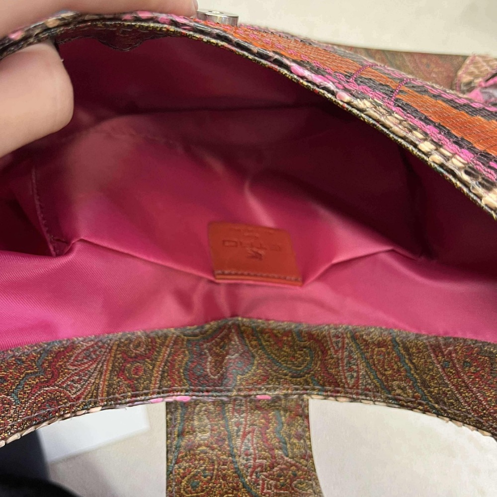 Etro Elegant Multicolor Snakeskin Pattern Women's… - image 3